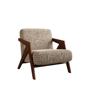 Poltrona Singola Richard all'Ingrosso, Stile Minimalista Moderno, Arredamento per Soggiorno, Sedia da Balcone per il Relax, Poltrona di Design in Legno - Product Image 5