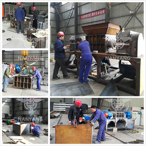 Strong Blade H19 Waste Ceramic Glass Shredder Prefabricated <strong>Board</strong> Bricks Waste Ceramic Jars Glass Windows Bottle Shredder - Product Image 5
