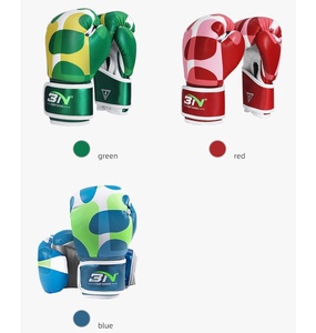 Nieuw Ontwerp Bn Kids Bokshandschoenen Promotie Rood 4Oz Jonge Mma Mini Bokshandschoenen Voor Kinderen Muay Thai - Product Image 2