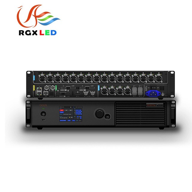Novastar MX40 Pro Controller XR-VP Sync Engine Virtual Production Studio DCI-P3 97% Gamut Nanosecond Latency