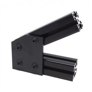 Изготовленный на заказ, 15 серии 3 ''X 3,5'', алюминиевая плоская пластина с 4 отверстиями под углом 30 градусов для алюминиевого профиля #6468 - Product Image 2