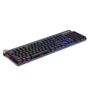 Teclado de aluminio RGB para juegos, resistente al agua, a prueba de polvo, <span class=keywords><strong>104</strong></span> teclas, Teclado mecánico de eje ultrafino con interruptor corto Outemu - Product Image 2