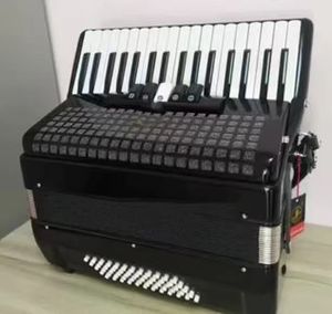 Accordéon professionnel en bois pour adultes, instrument à clavier de performance de niveau débutant, 34 touches, 60 basses - Product Image 2