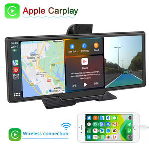 Xe Video Ghi Âm 4K 9.3Inch Di Động Không Dây Carplay Navigation Hiển Thị Dash Cam DVR Tầm Nhìn Ban Đêm Ổ Đĩa Ghi Xe Máy Nghe Nhạc - Product Image 2
