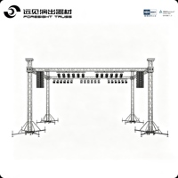 Estructura Modular de Ensamblaje Rápido sin Herramientas, Diseño de Truss Cuadrado para Eventos Temporales, Montaje y Desmontaje Rápidos