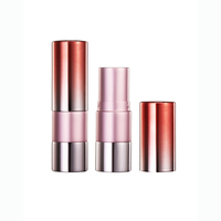 Jueshuho — Tube de rouge à lèvres en aluminium, moule personnalisé coloré, emballage cosmétique, conception populaire