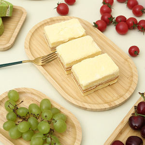 Japanese-style solid wood <b>tray</b> for <b>tea</b> sets, <b>tea</b> snacks, round and square fruit plate, teacups, <b>tea</b> set storage <b>tray</b>, dessert - Product Image 2