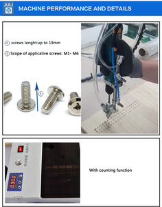 Ручной автоматический блокирующий винтовой станок 220 В, тип выдувания, быстрая автоматическая подача, затяжка сердечника, крепежная машина двигателя - Product Image 4