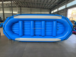 Bateau de rafting gonflable en PVC robuste pour usage commercial, idéal pour les rivières à eaux vives - Vente en gros usine - Product Image 4