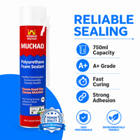 Scellant en mousse de polyuréthane A21 750 ml, monocomposant, pour le remplissage des joints, l'isolation thermique et acoustique, la construction et l'étanchéité des joints