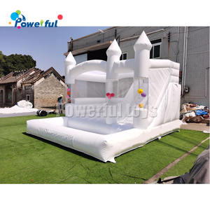 Videur gonflable <span class=keywords><strong>de</strong></span> maison <span class=keywords><strong>de</strong></span> rebond d'adultes sautant le <span class=keywords><strong>château</strong></span> gonflable blanc gonflable avec <span class=keywords><strong>la</strong></span> piscine <span class=keywords><strong>de</strong></span> toboggan - Product Image 6