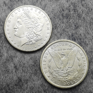 Pièces de monnaie commémoratives UNC des États-Unis, différentes dates (1878-1904), Dollar Morgan, cadeaux, décoration de la maison - Product Image 4