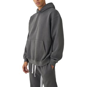 Conjunto Deportivo Personalizado de Algodón 100% para Invierno, Pantalones Deportivos Acampanados y Sudadera con Capucha, Unisex - Product Image 4