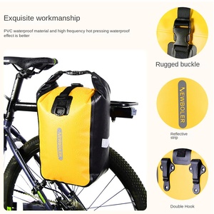 <span class=keywords><strong>Sacoche</strong></span> de vélo électrique grise de haute qualité, <span class=keywords><strong>sacoche</strong></span> de selle de vélo, <span class=keywords><strong>sacoche</strong></span> de vélo imperméable, <span class=keywords><strong>sacoche</strong></span> de porte-bagages de vélo - Product Image 2