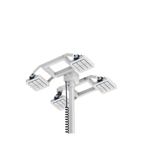 ENERGYFIT 2700W Tour d'éclairage LED mobile remorquable, station d'alimentation solaire IP65, angle de faisceau 360°, 440 000 lumens pour les situations d'urgence - Product Image 3