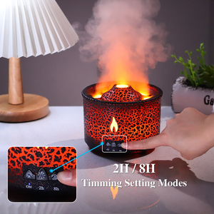 Nhà Sản Xuất Bán Buôn Hot Thiết Bị Nhà Phòng Khách Chất Lượng Cao Siêu Âm RGB Mini Tinh Dầu Núi Lửa Ngọn Lửa Khuếch Tán - Product Image 5