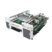 Machine automatique de pliage et de collage de ruban adhésif double face pour carton
