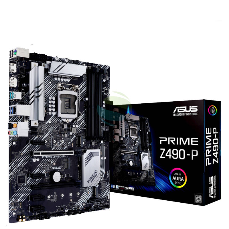 For Asus LGA 1200 PRIME Z490-P Intel Z490 Motherboard PCI-E