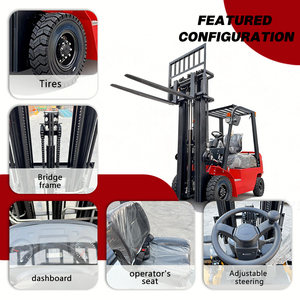 Supplier Terverifikasi Forklift Diesel 1.5 Ton 2 Ton 3 Ton Forklift Roda Kecil Forklift Pallet Truck Lifter Forklift Segala Medan - Product Image 5