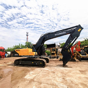 Maquinaria Geotécnica de Bajo Costo para Minería, Excavadora Jumbo de 20 y 30 Toneladas, Excavadora de Orugas Usada Hyundai R220LC-9s 220-9 - Product Image 3