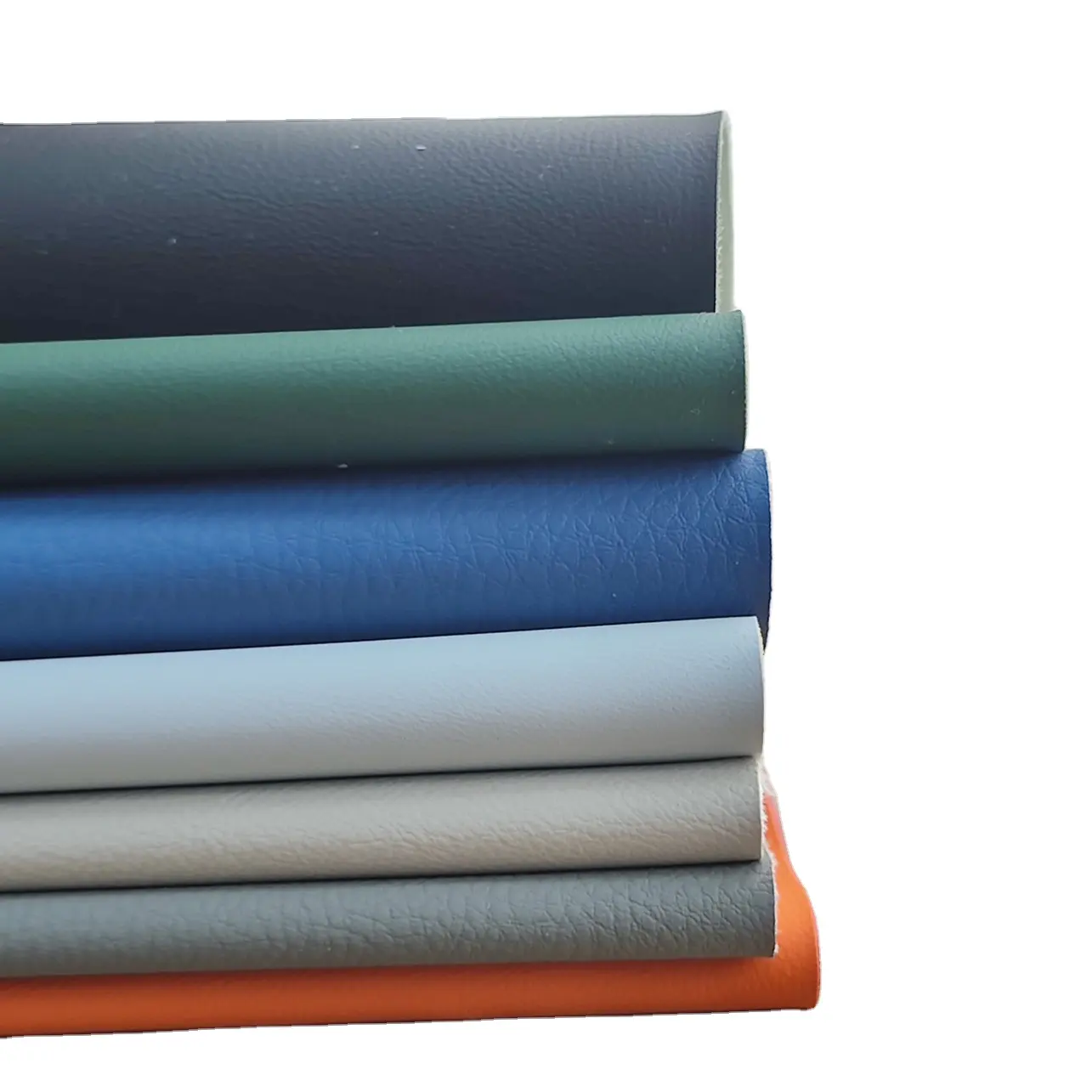 Top1 tecido para estofamento de assento de carro em couro PU de luxo sem solvente, tecido para uso doméstico em couro sintético