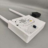 Perangkat Jaringan FTTH 4-Port Dual Antenna Xpon Gpon Epon ONU GM220-S 1GE+3FE+2.4G WiFi Konektivitas 5G 4G Konektor RJ45 Garansi 1 Tahun