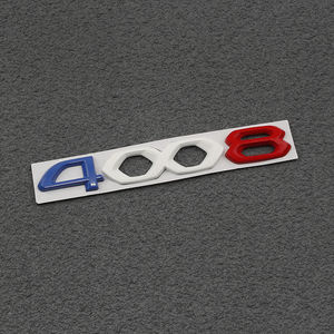 Pegatinas de metal personalizadas, logotipo de coche digital de color 3D 208, 308, 408, 508, 2008, <span class=keywords><strong>3008</strong></span>, 4008, 5008 pegatinas de decoración de <span class=keywords><strong>maletero</strong></span> - Product Image 5