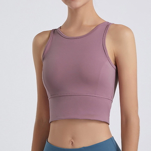 Nouveau style 2026 – Débardeur de sport pour femme, sans manches, en maille ajourée, séchage rapide, coupe ajustée, haut de sport moulant pour femme - Product Image 2