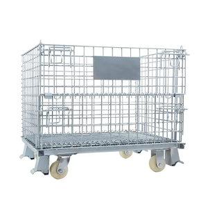 Cages de stockage de boules de grillage soudées détachables et empilables à usage moyen pour clôturer les treillis et les portes - Product Image 2