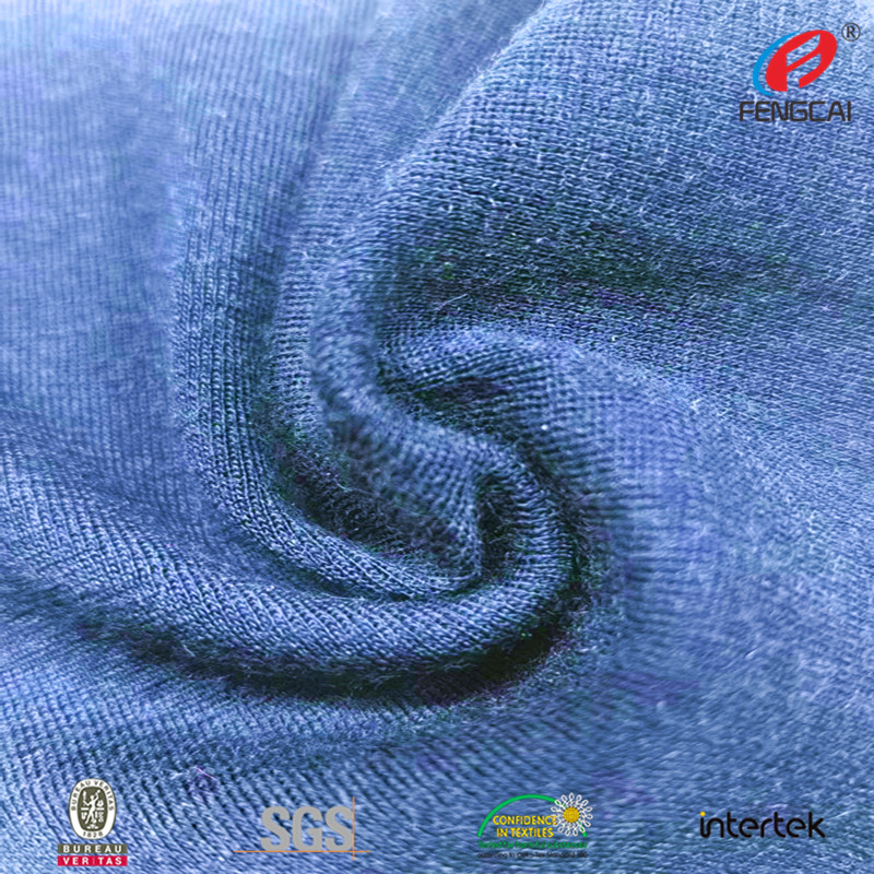 High Quality 100% Wool Fabric for Women Wool/Polyester Ribbed Knit Yarn Dyed Pattern for Suits and Garments