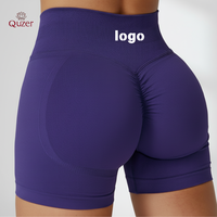 Peach Butt taille haute Fitness entraînement athlétique sueur femmes vêtements de sport cyclisme course Gym Shorts Para Mujer Wear Vêtements Stock