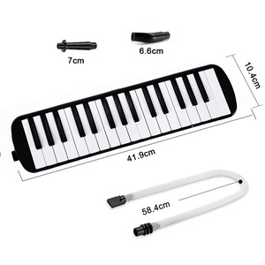 Feifan 32-key Melodica Portable Piano <b>Keyboard</b> Wind <b>Instrument</b> For Beginners Elementary Students Musical Toy - Product Image 1