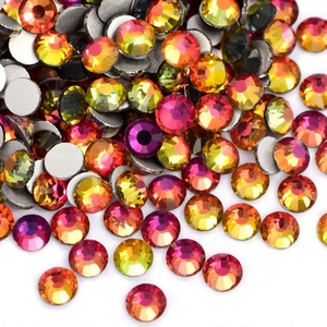 Strass AB en or rose pour la créativité Pièces pour ongles Strass Non Hotfix Cristaux Pierres pour décoration Cabochon Pierres précieuses en vrac - Product Image 2