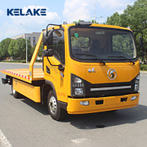 Camión de Remolque de 5 y 6 Toneladas, Plataforma de Rescate en Carretera, Grúa de Transporte, Camión de Remolque con Plataforma Plana - Product Image 1