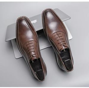 Mocasines Casuales Transpirables y Antideslizantes de Cuero Genuino para Hombre, Zapatos Impermeables para Todas las Temporadas - Product Image 1