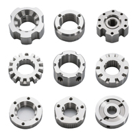 Pièces métalliques en acier inoxydable usinées sur mesure par CNC, prototype de fraisage pour services d'usinage OEM, certifiées ISO9001, MOQ 1 pièce