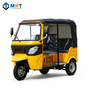 Motocyclette à trois roues polyvalente à essence, tuk-tuk pour passagers avec toit imperméable - Product Image 1