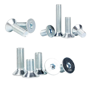 Chất lượng cao cấp <span class=keywords><strong>10.9</strong></span> kẽm mạ chìm Hex ổ cắm bu lông M2 đến M20 <span class=keywords><strong>countersunk</strong></span> bu lông - Product Image 1