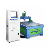 Router CNC para Madera Jinan Mosencnc de 5kw, Alta Productividad, Refrigeración por Agua, Eje Único, 3 Ejes, Compatible con Mach3, con Bomba