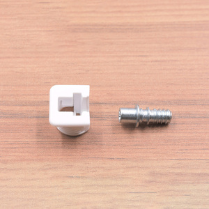 NEW Furniture Connector Cabinet Shelf Support with Bolt Holder Bracket <b>Pins</b> Hot Sale Furniture Partition Fastener - Product Image 5