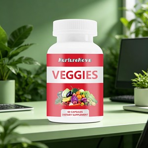 Capsules de légumes NurtureNova |   Complexe de légumes entiers naturels, complément alimentaire végétalien, 60 unités - Product Image 6