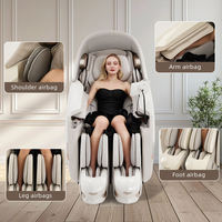 Nouvelle arrivée, fauteuil de massage élégant pour salon de beauté, spa, zéro gravité, piste SL
