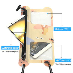 Bolsa de teléfono impermeable IPX8 <span class=keywords><strong>para</strong></span> natación y playa, grande, correa ajustable <span class=keywords><strong>para</strong></span> pantalla táctil, venta al por mayor - Product Image 3