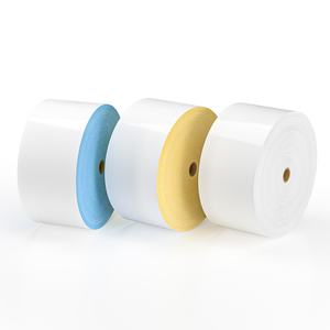 Venta Directa de Rollo Jumbo de Etiquetas de PP, Película Autoadhesiva para Impresión de Etiquetas, Material en Bruto, Película Acrílica Blanca Brillante - Product Image 1