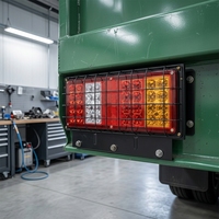 Ensemble de feux arrière LED pour camion 12V 24V, lampe arrière pour remorque, véhicule agricole, remplacement