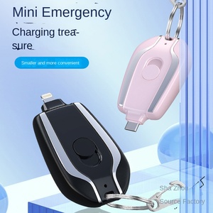 Cargador Portátil de Emergencia para Llavero, Mini Power Bank de 1500 mAh, Batería Externa Delgada para Teléfono Móvil, Power Bank de Bolsillo - Product Image 3