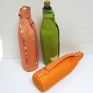 กระเป๋าใส่ไวน์แบบมีซิป ทำจากนีโอพรีน สำหรับโปรโมชั่น - Product Image 2
