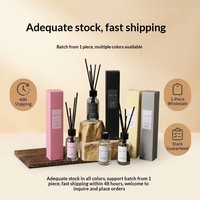 Diffuseur de parfum d'ambiance sans flamme pour la maison, quatre options de couleur, design de flacon exquis, parfum longue durée