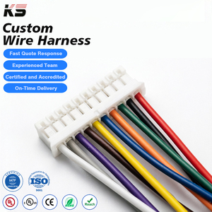 Rangkaian Kabel Kedap Air Anti-Getaran 2-16 Pin untuk Terminal JST Otomotif Kustom - Product Image 1