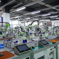 Bras robot collaboratif 6 axes, charge utile de 4 kg, pour vissage, assemblage de cartes de circuits imprimés, chargement et déchargement de machines CNC, automatisation d'atelier